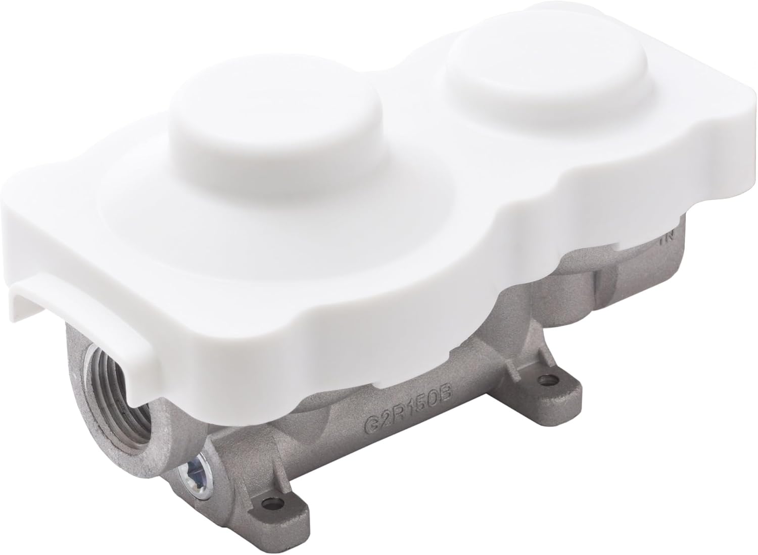 Flame King 160,000 BTU Vertical Mounted 2-Stage Propane LP Regulator for RVs, Vans, Trailers, Campers, 100LB Tanks, ASME Tanks, Generators