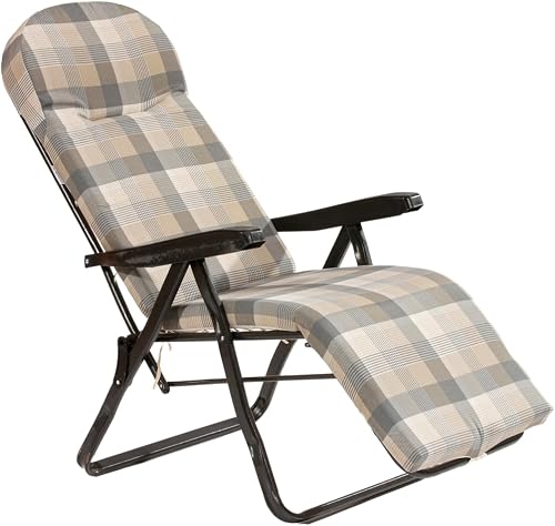 TECNOCUCI Matelas arrondi pour chaise longue automatique, idéal…