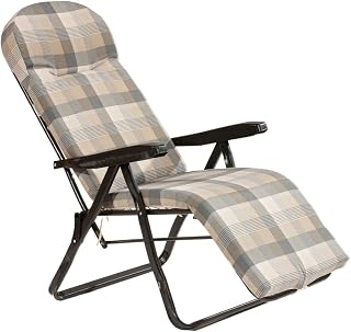TECNOCUCI Colchoneta Redondeada para Tumbona automática, Ideal como cojín para jardín y Exterior - Made in Italy.