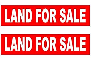 2-6x24 Land for Sale Sign