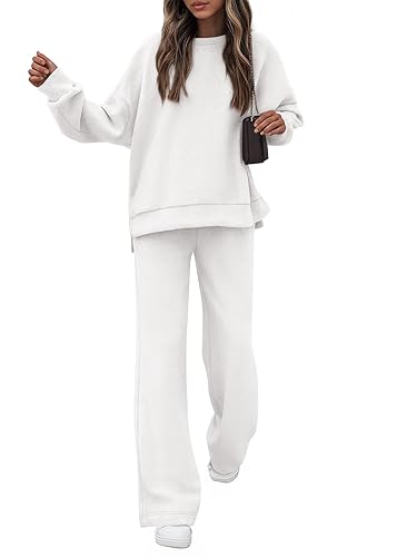KIRUNDO Fall Sweatsuits Women 2 Piece Outfit Lounge Sets 2025