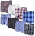 Produktbild 4, 8 oder 12 Stück lockere, gewebte Boxershorts; größtenteils Karierte Boxer; Loose fit American Style Größen S/4 bis 4XL/10 lieferbar, XL / 7, 8 Boxershorts