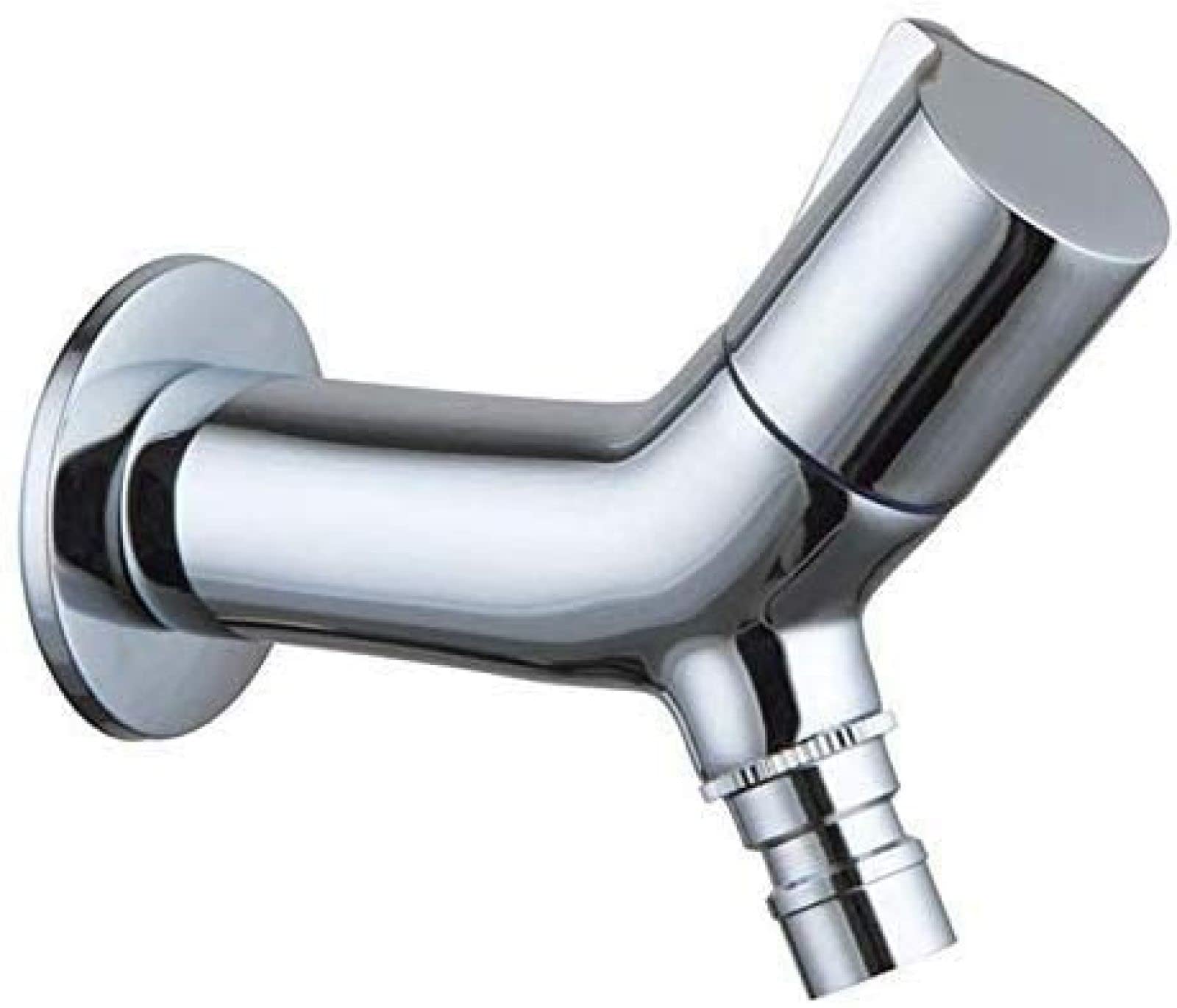ZAKSEM Kitchen Faucet Wall Mounted Washing Machine Faucet Mop Pool Faucet Outdoor Faucet Balcony Single Cooling Faucet Multifunctional Decorative Simple Fashion Creative Lat