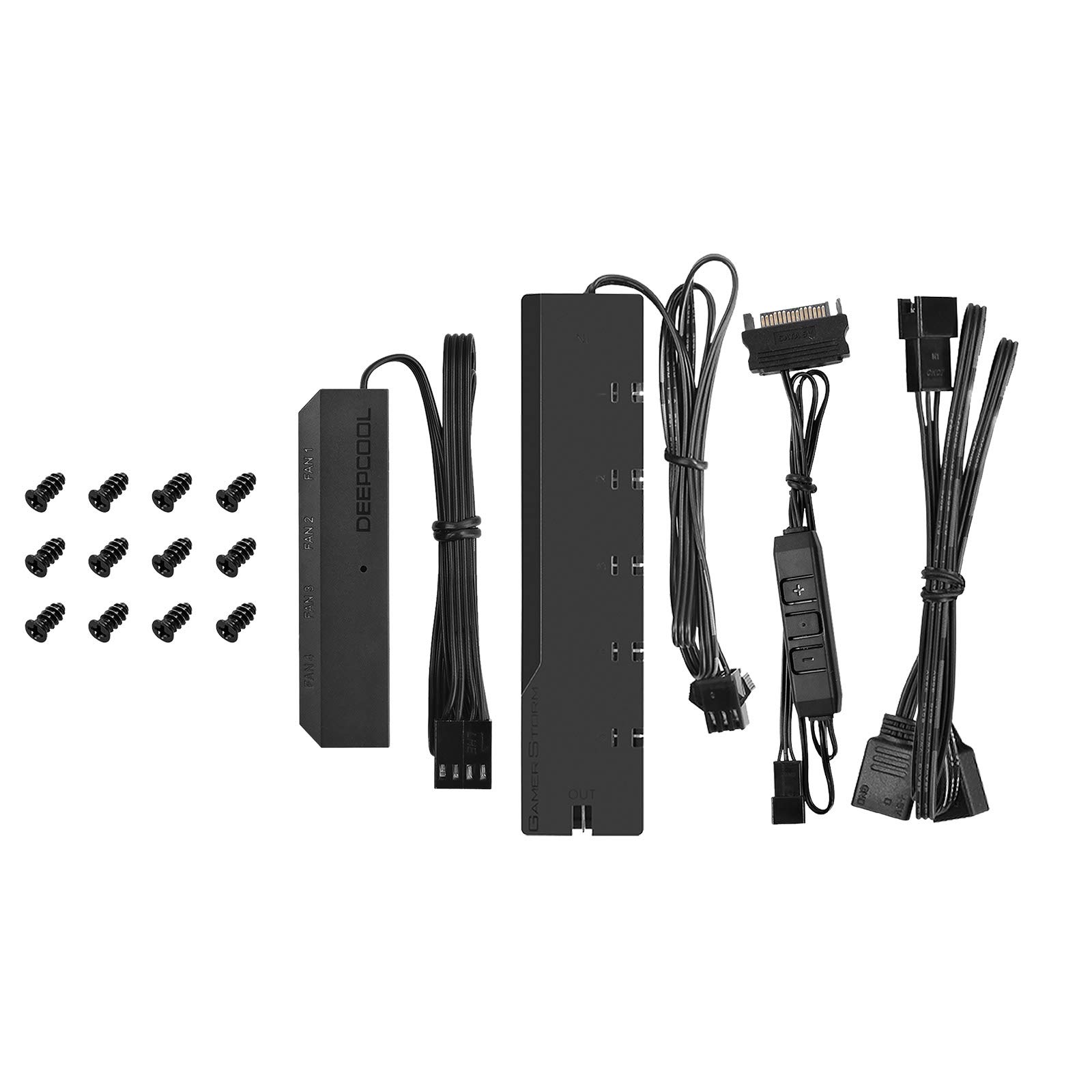 DEEPCOOL CF120 3IN1, Addressable RGB, Motherboard SYNC by 5V ADD RGB 3