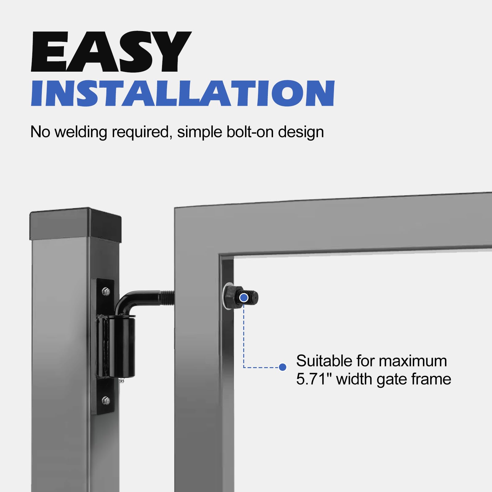 Amazon.com: SPARKWHIZ 7inch Heavy Duty Bolt on 3/4