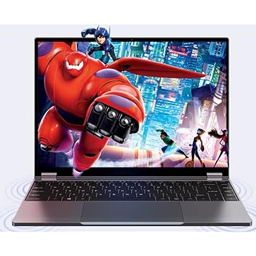 FreeBook 13,5 polegadas Touch Screen 2256x1504 Resolução Intel Celeron N100 Quad Core 12GB RAM 512GB SSD Windows 11 Laptop