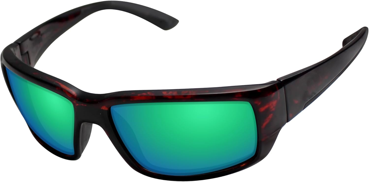 Replacement Lenses Compatible with Costa Del Mar Fantail Sunglass - Precision Fit, UV Block & Impact Resistant