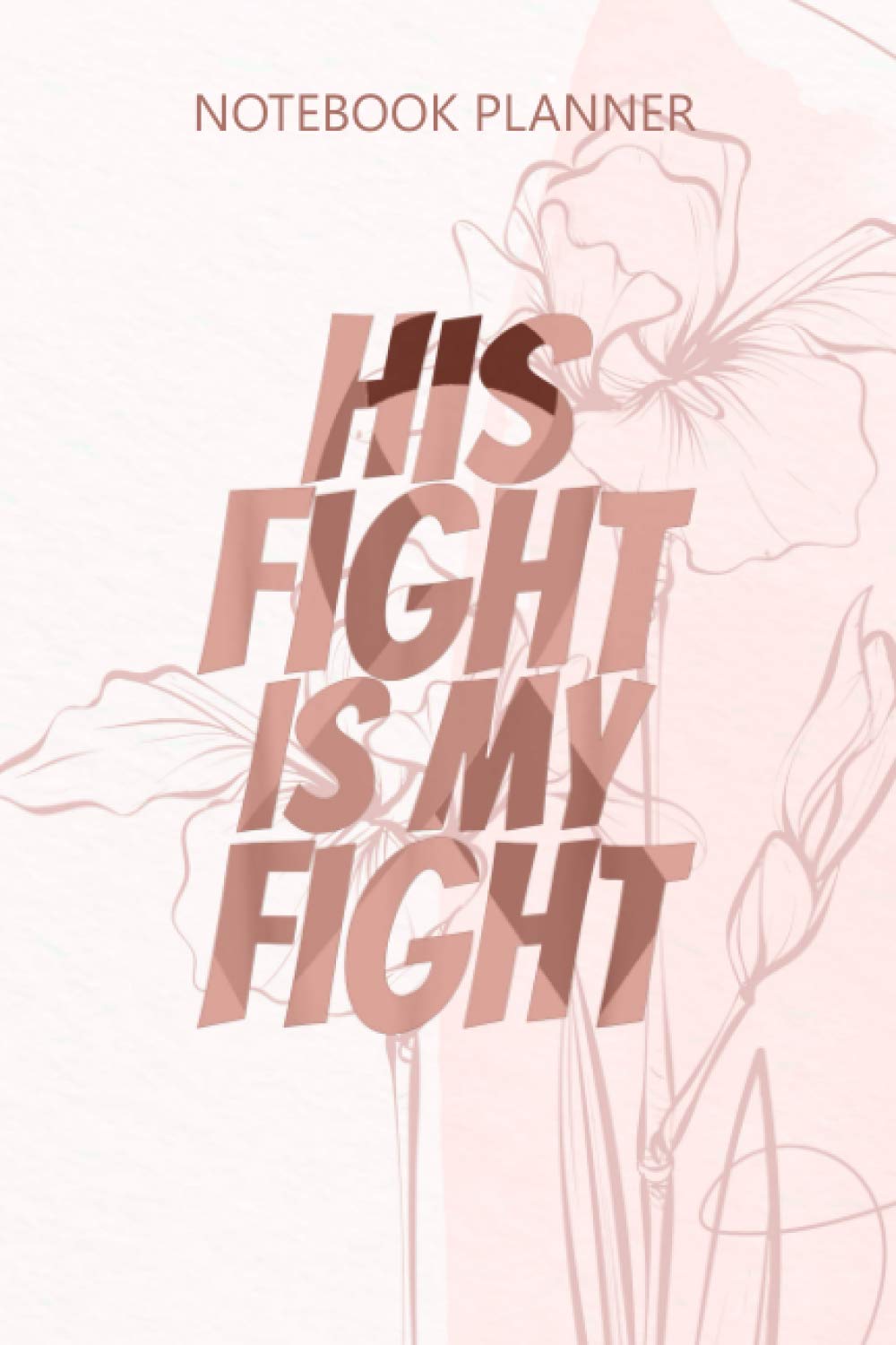 Notebook Planner Purple Ribbon Epilepsy Awareness 2019 Support Products: Budget, Journal, To Do List, 6x9 inch, Do It All, Hourly, Monthly, 114 Pages