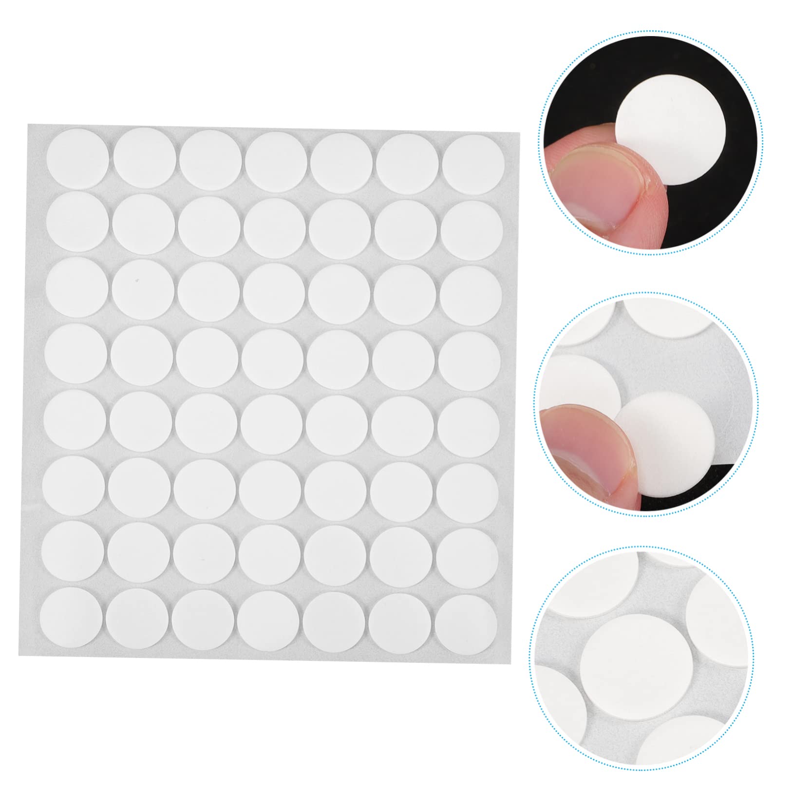 HOMSFOU 3 Sätze Doppelseitige Klebepunkte Für Diy Projekte Starke Selbstklebende Dot Sticker Durchmesser Für Wandkunst Karten Und Bastelarbeiten 18 Blätter * 3