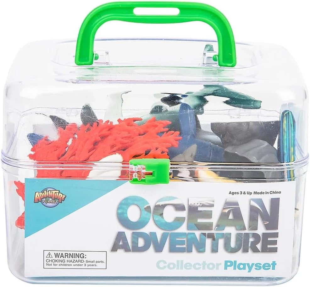 Rhode Island Novelty 20 Pc Aquatic Animals Set image 3
