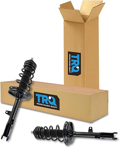 Miniatura 54 de TRQ - Conjunto de puntal delantero y resorte helicoidal (lados del conductor y del pasajero), para auto