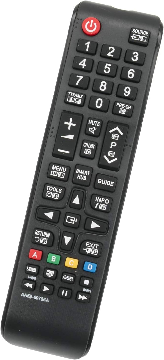 ALLIMITY AA59-00786A Remote Control Replaced for Samsung LED LCD TV UE32F6400 UE32F6470 UE40F6400 UE40F7090 UE40F8000 UE46F6470 UE46F7000 UE46F7090 UE46F8000 UE46F8090 UE50F6400 UE50F6470