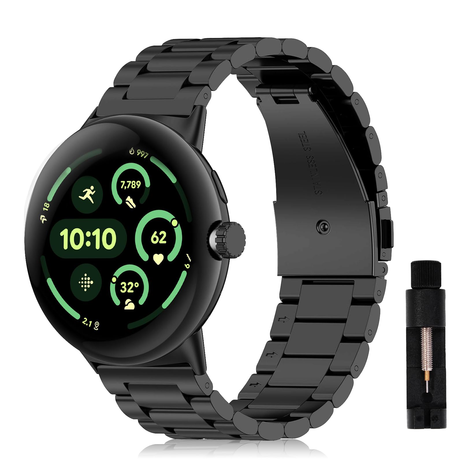 Google Pixel Watch 2.3　メタルスリムバンド Google Pixel Watch 2.3 メタルスリムバンド Amazon.co.jp