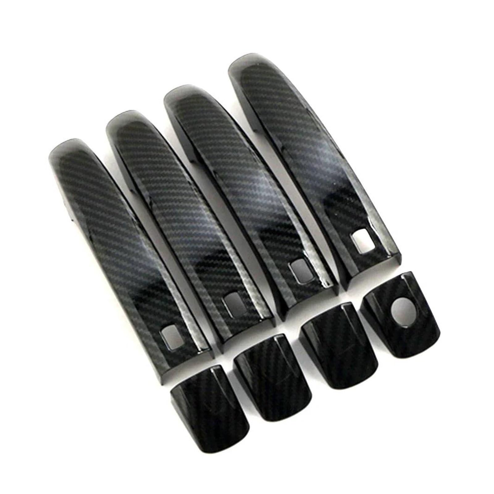 Poignées de porte extérieure finition carbone premium pour Audi Q5 A4