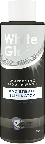 White Glo Bad Breath Eliminator Whitening Mouthwash 500 ml