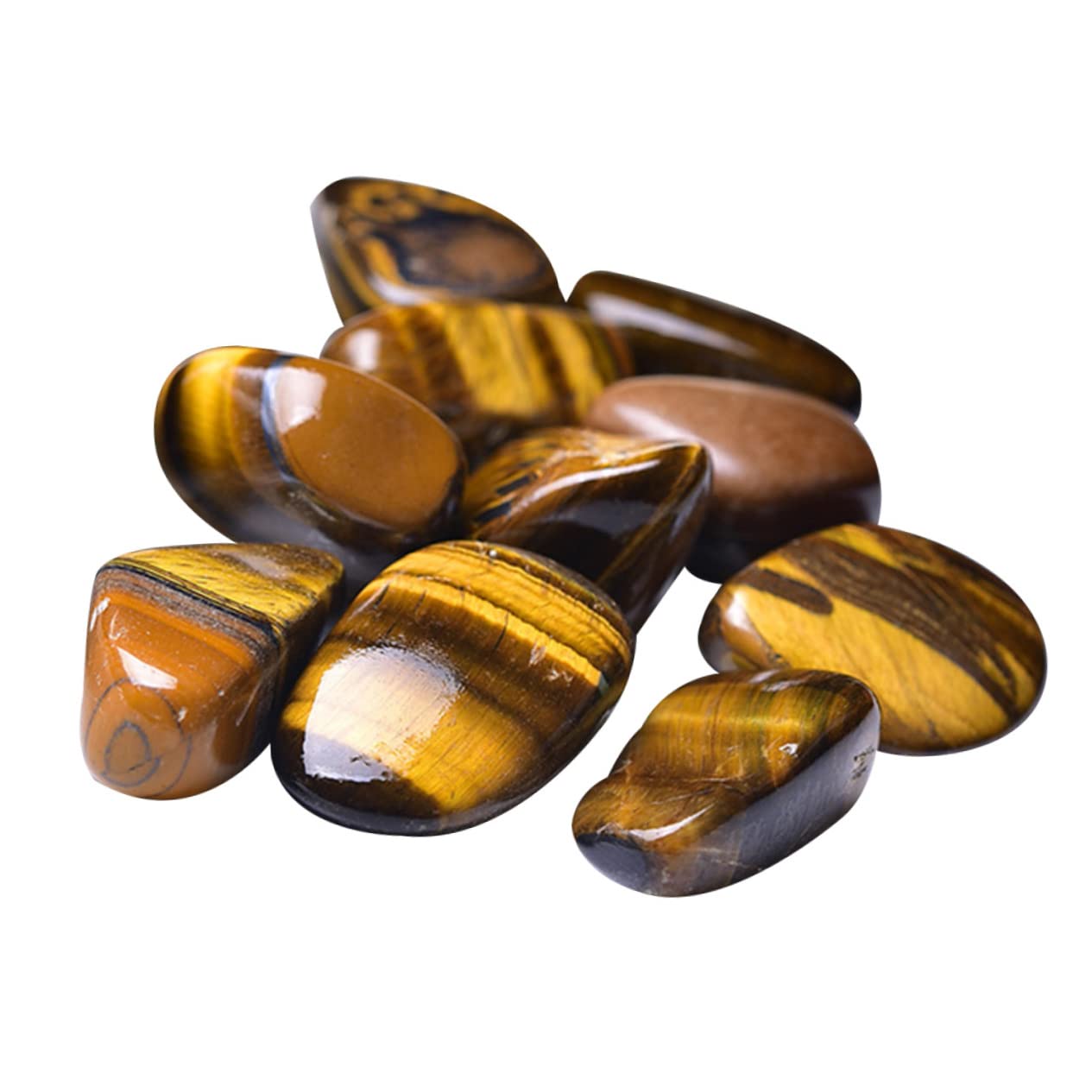 OUNONA Aquarium Macadam Decorative Stones Smooth Finish DIY Fish Tank Landscaping Decor 2200g Large Decorative Gravel