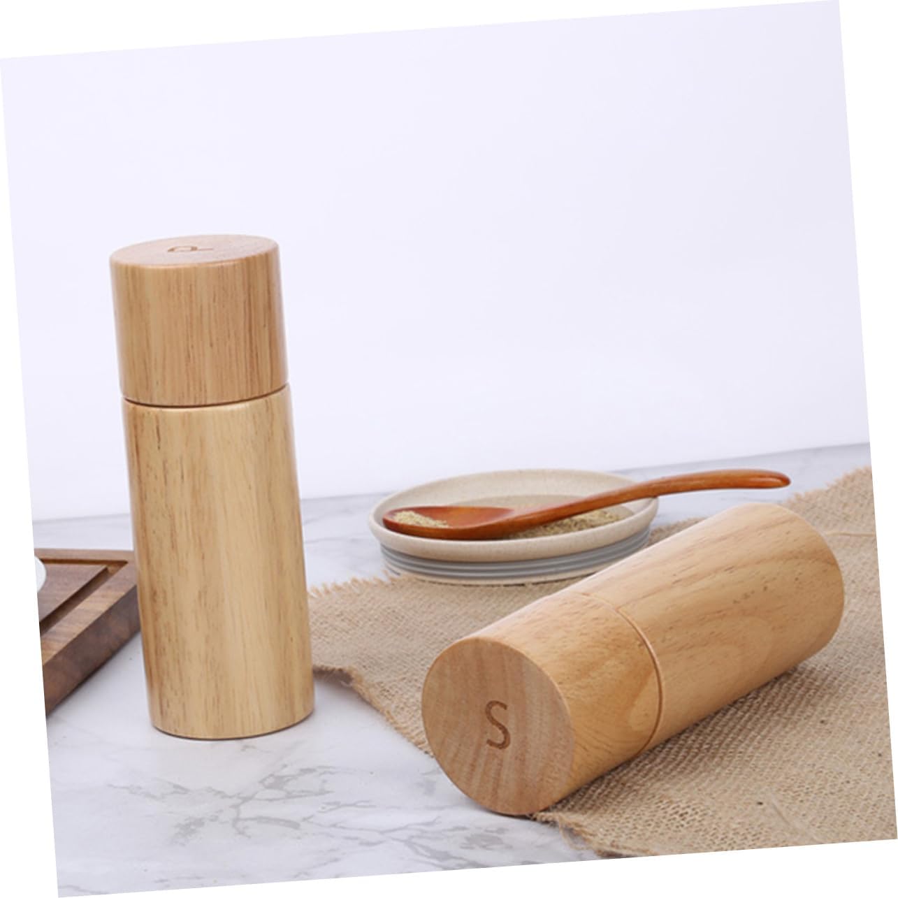Rubber Manual Pepper Seasoning Bottles Container Grind Whole Pepper Grinder Quality Material Corrosion Resistant