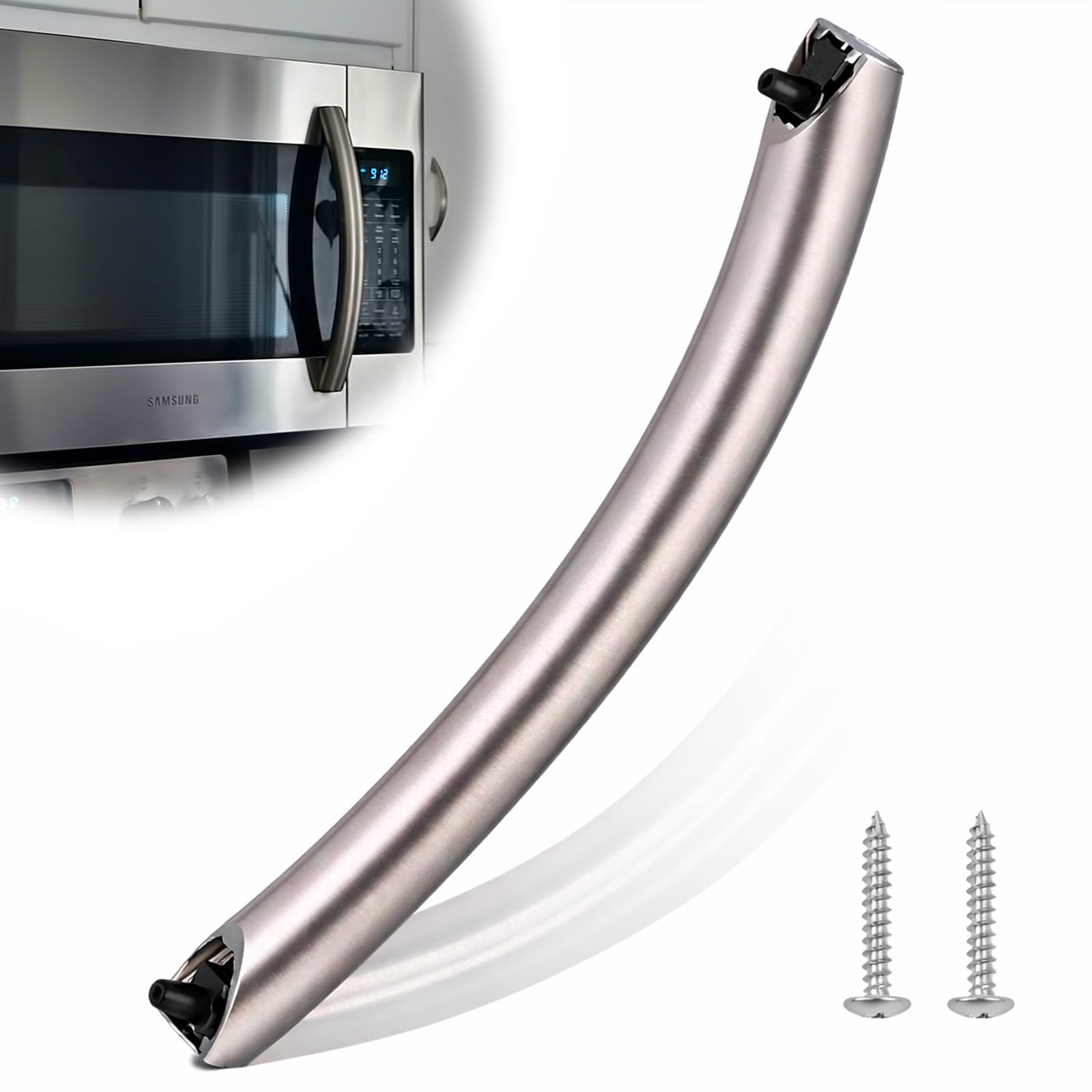 Amazon.com: Upgrade ME16A4021AS Microwave Door Handle, DE94-04313F