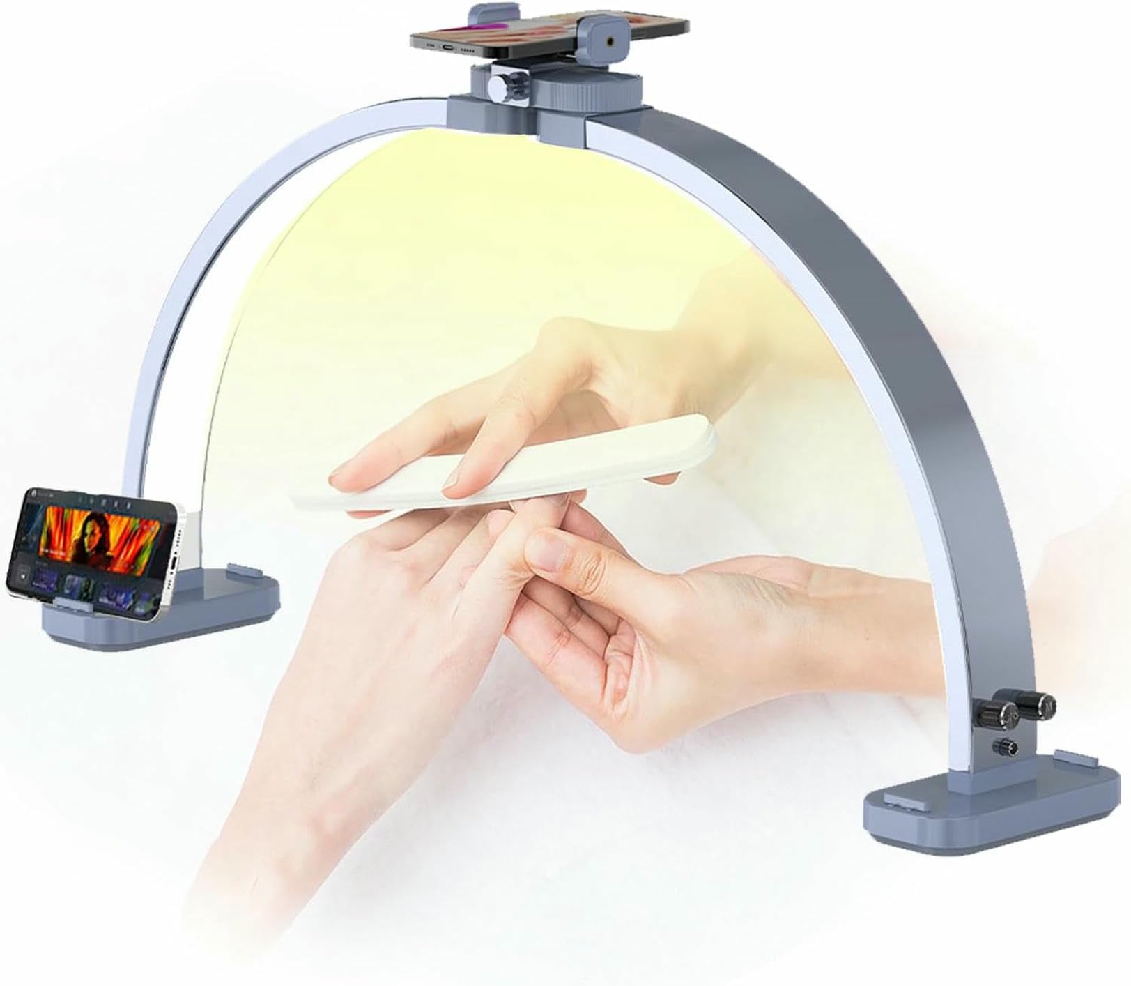 Lampe LED nail art demi-lune pour illuminer votre studio de manucure