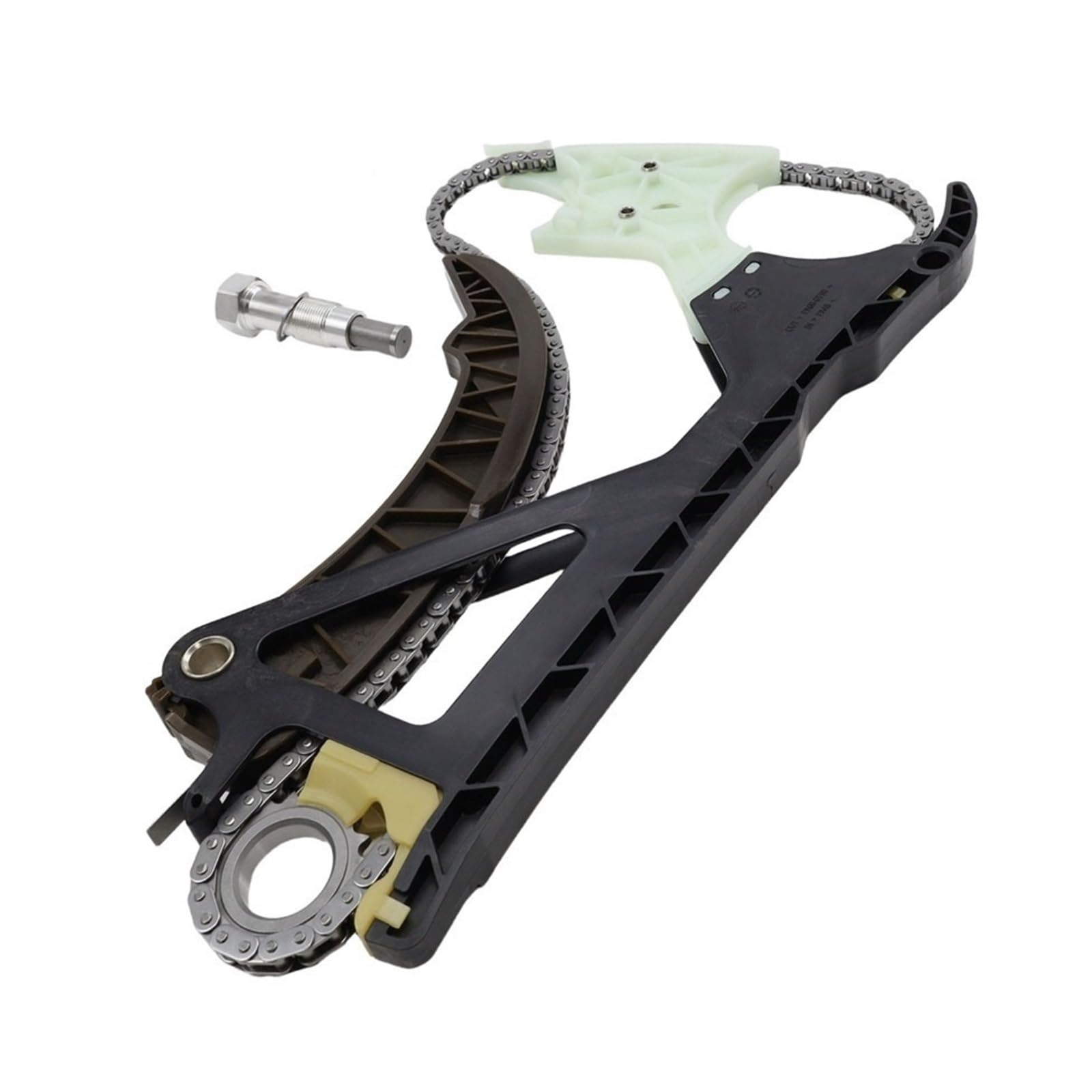 łańcuch napędowy oleju Pasuje do Bmw 325 335 X3 X5 X6 F22 F23 N52 N55 wymień numer części 11318648732 N51 N52 N55 zestaw łańcucha rozrządu 5 sztuk zestaw łańcucha pompy oleju