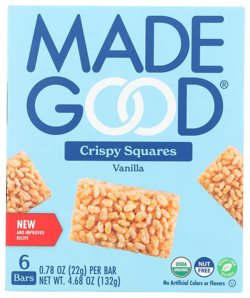 VANILLA CRISPY SQUARES, VANILLA