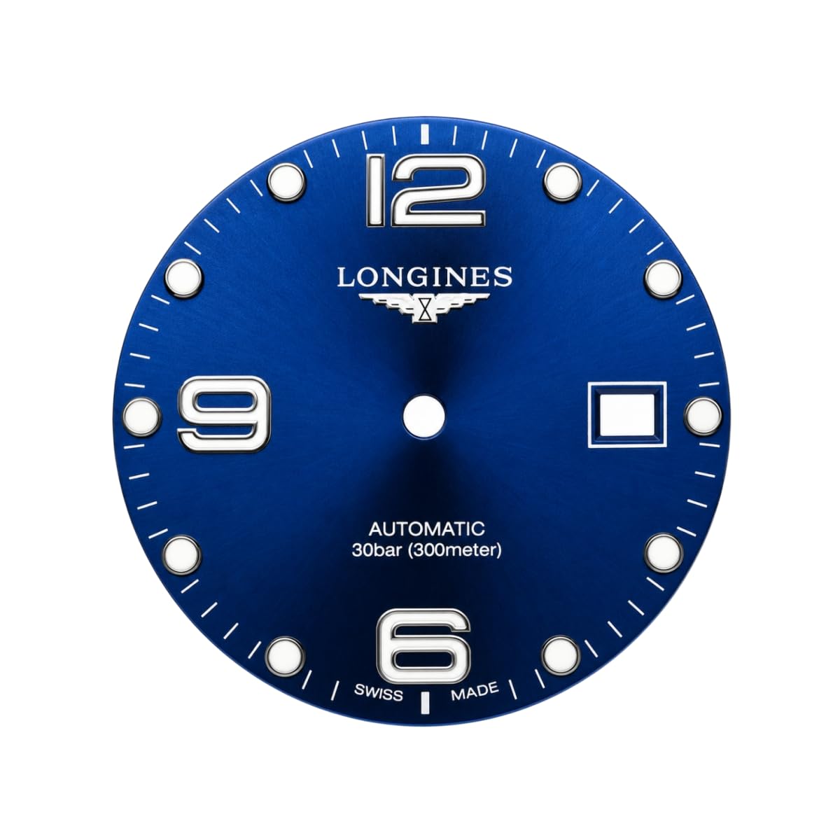 Metallzifferblatt 2824 2892 Kaliber Leuchtend 31mm Datumsfenster Edelstahl Zifferblatt Modding Teil für Longines Conquest