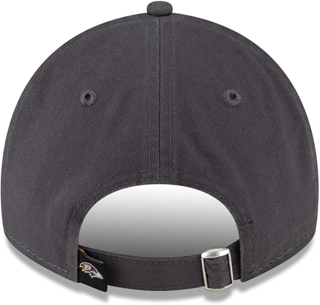 New Era NFL Core Classic 9TWENTY Graphite Adjustable Hat Cap - One Size
