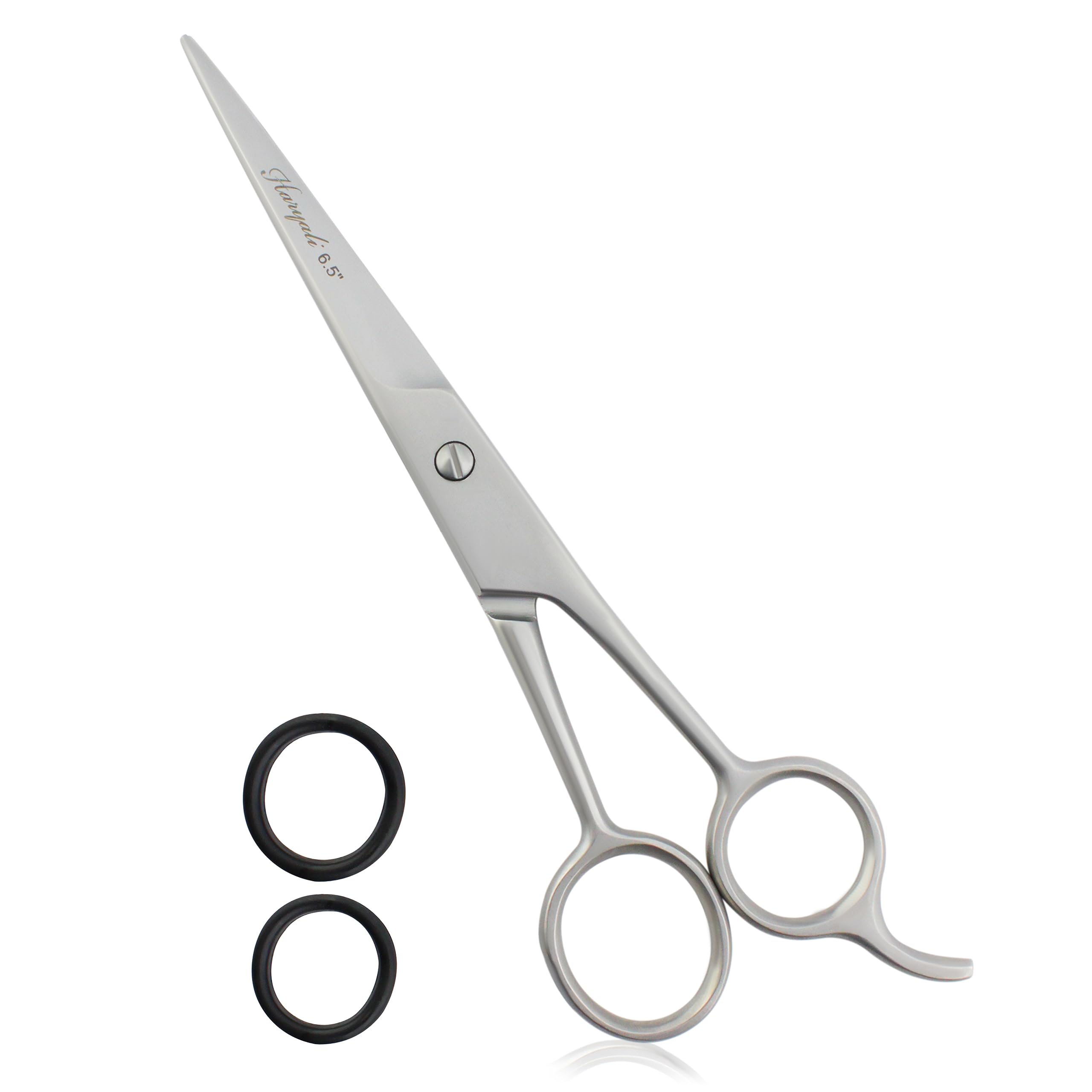 Haryali London Professional Hairdressing Scissor for Barber 6.5" Inches, Hairdressers Stainless Steel Hair Cutting Shears - For Salon Barbers, Men, Women, Children and Adults