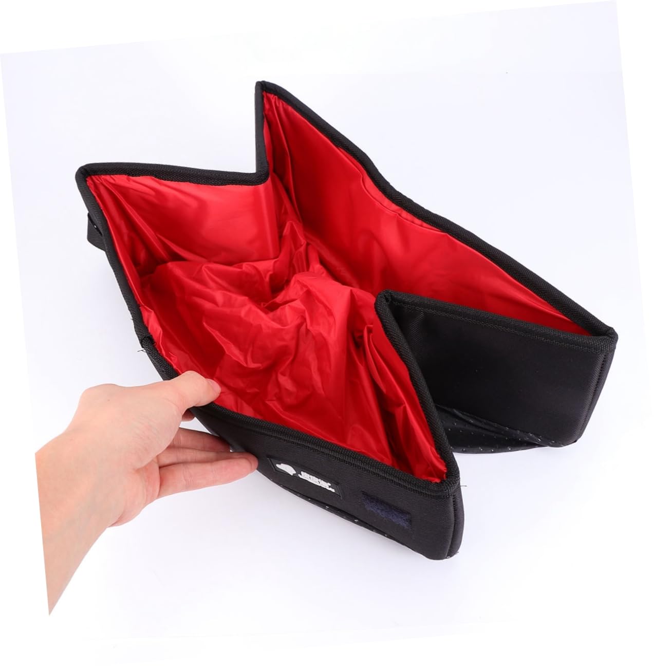 BESPORTBLE 3stücke Portable Katzenstreu Box Wasserdichtem Oxford Leicht Zu Reinigen Für Katzen Und Kätzchen Kleine Rot