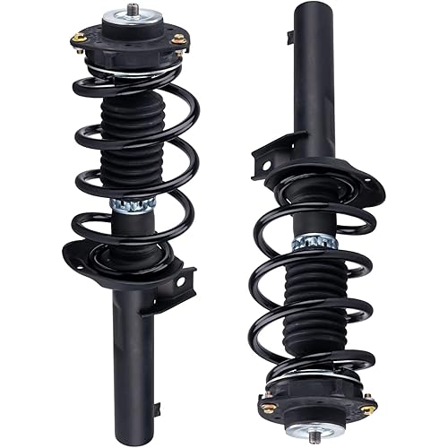 Front Struts and Shocks with Coil Spring Assemblies for Volkswagen Jetta 2005-2018, Volkswagen Beetle 2012-2019, Volkswagen Golf 2010-2014, Volkswagen Eos 2007-2011 172311 2PCS