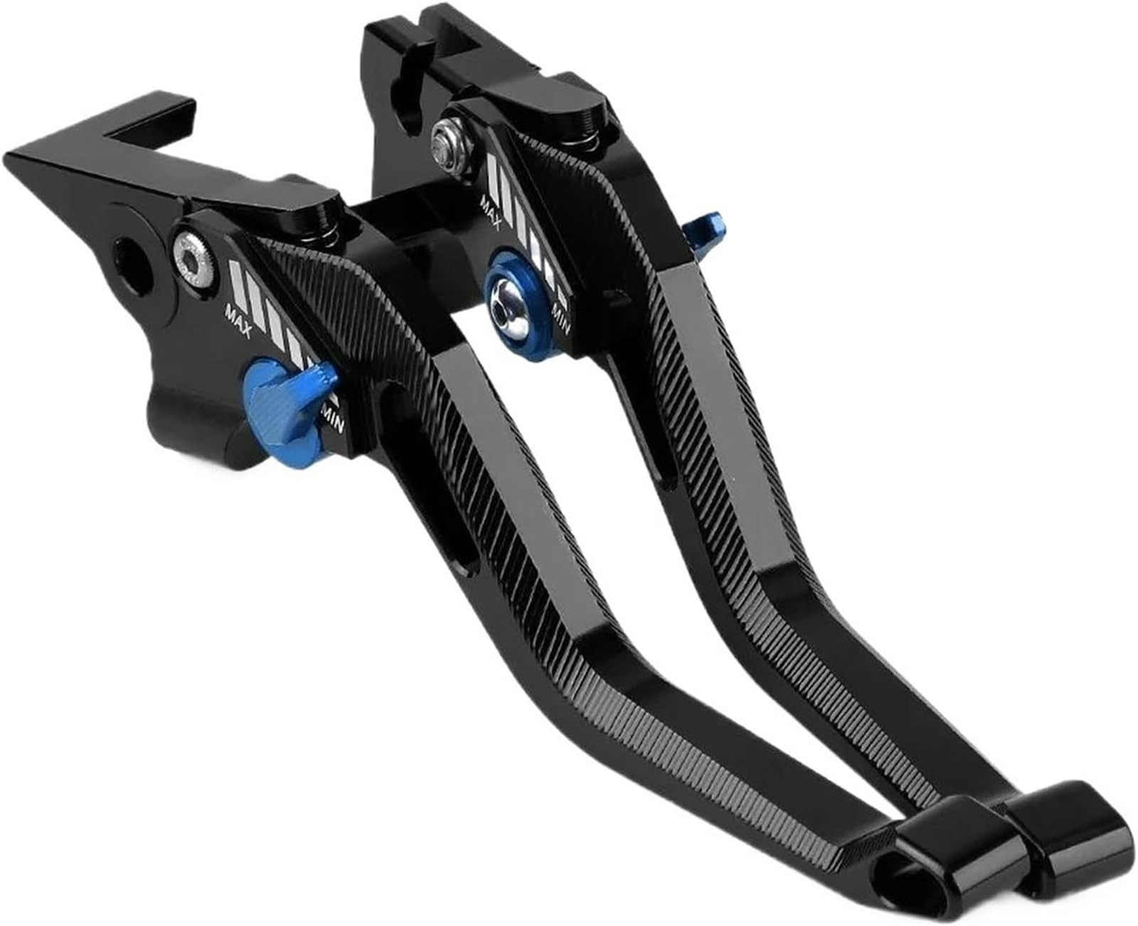 WXSSH Motorcycle Clutch Brake Lever Motorcycle Brake Clutch Lever for MSX125 for MSX 125 for Grom 2014-2021(Black Blue)