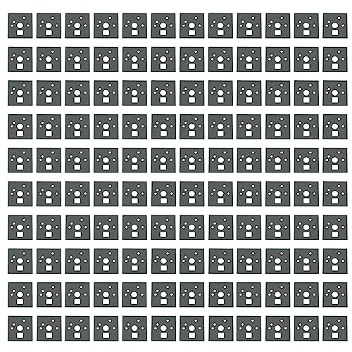 Ruiwaer 120PCS Black PORON Keyboard Switch Pads - Modern Mechanical