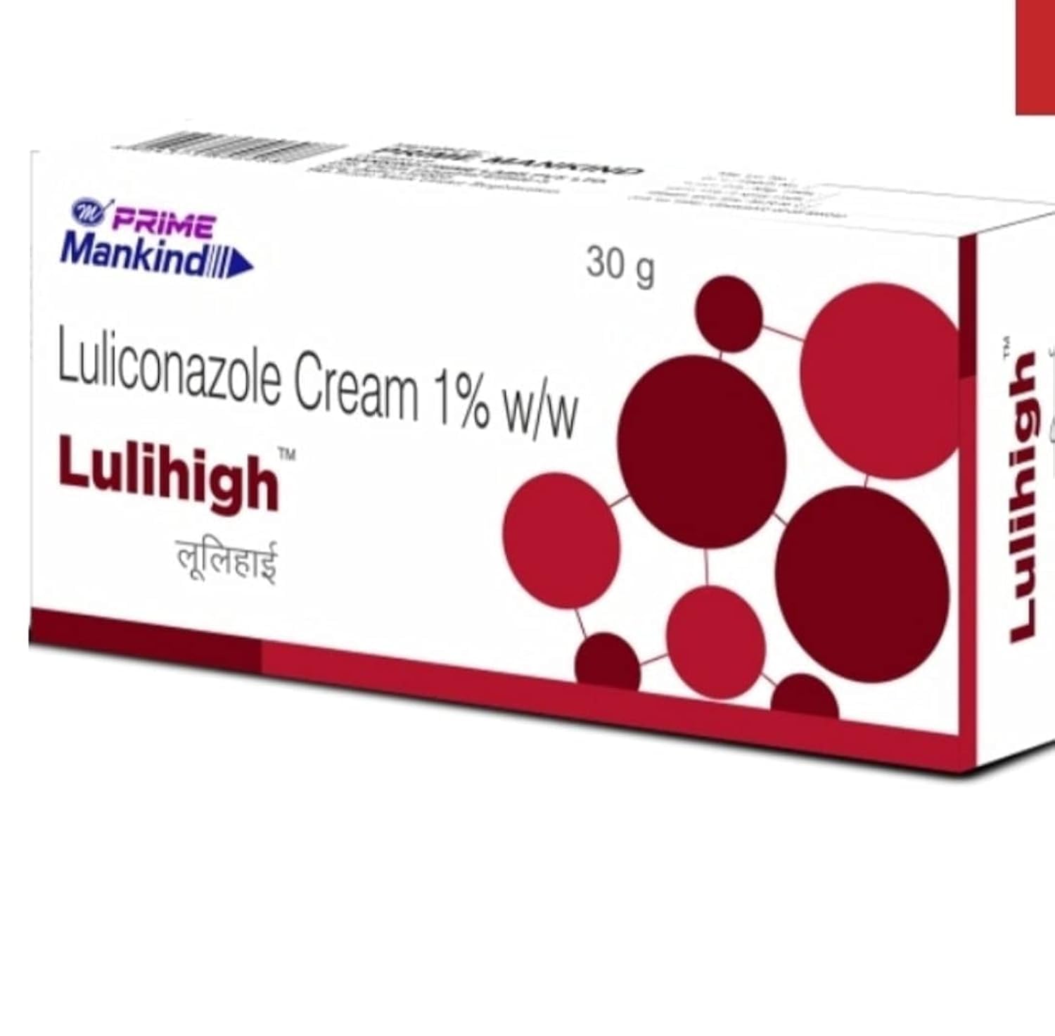 Mankind Lulihigh Luliconazole Cream 1% 30 gm each Pack of 2