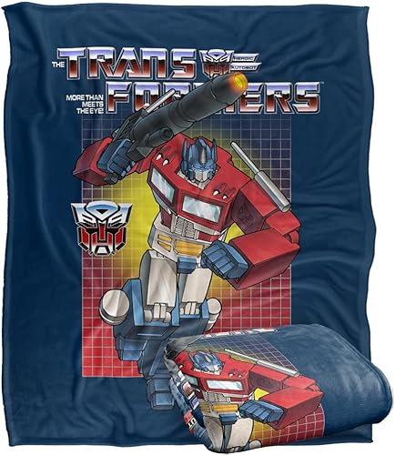 Miniatura 8 de Transformers Optimus Prime - Manta de tacto sedoso, súper suave, 36 x 58 pulgadas