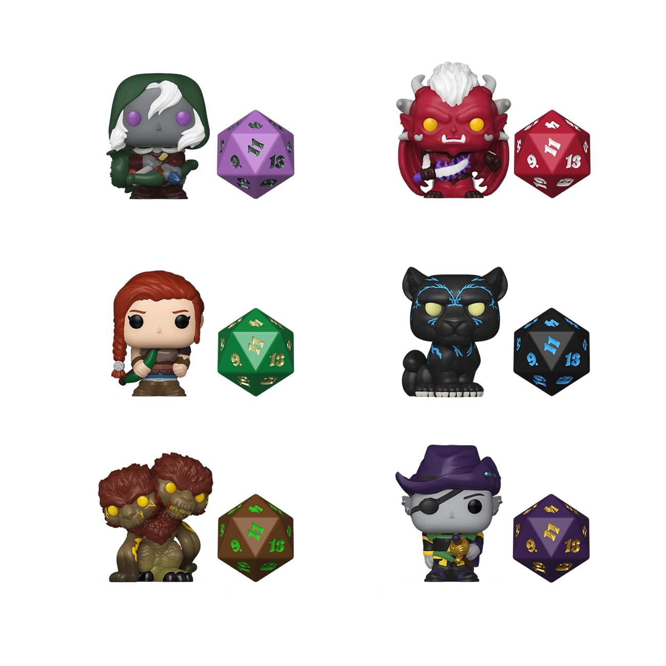 Bitty POP! + Dice: Dungeons & Dragons S1