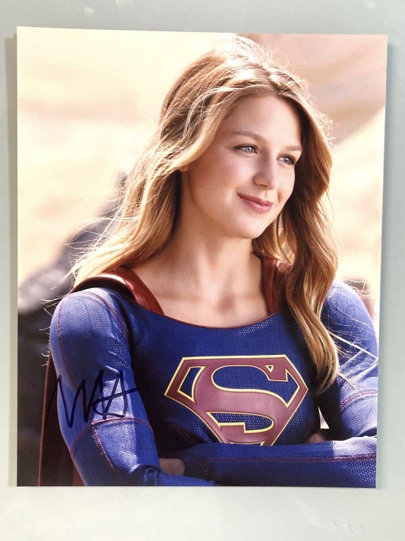 メリッサ・ベノイスト直筆サイン入り超大型写真‥SUPERGIRL 