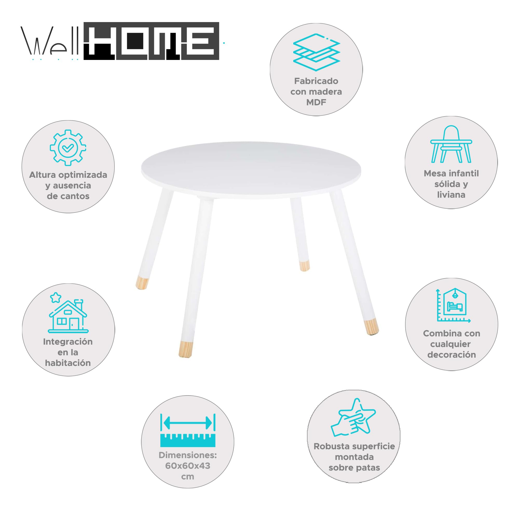 Well Home - Mesa Blanca dulzura