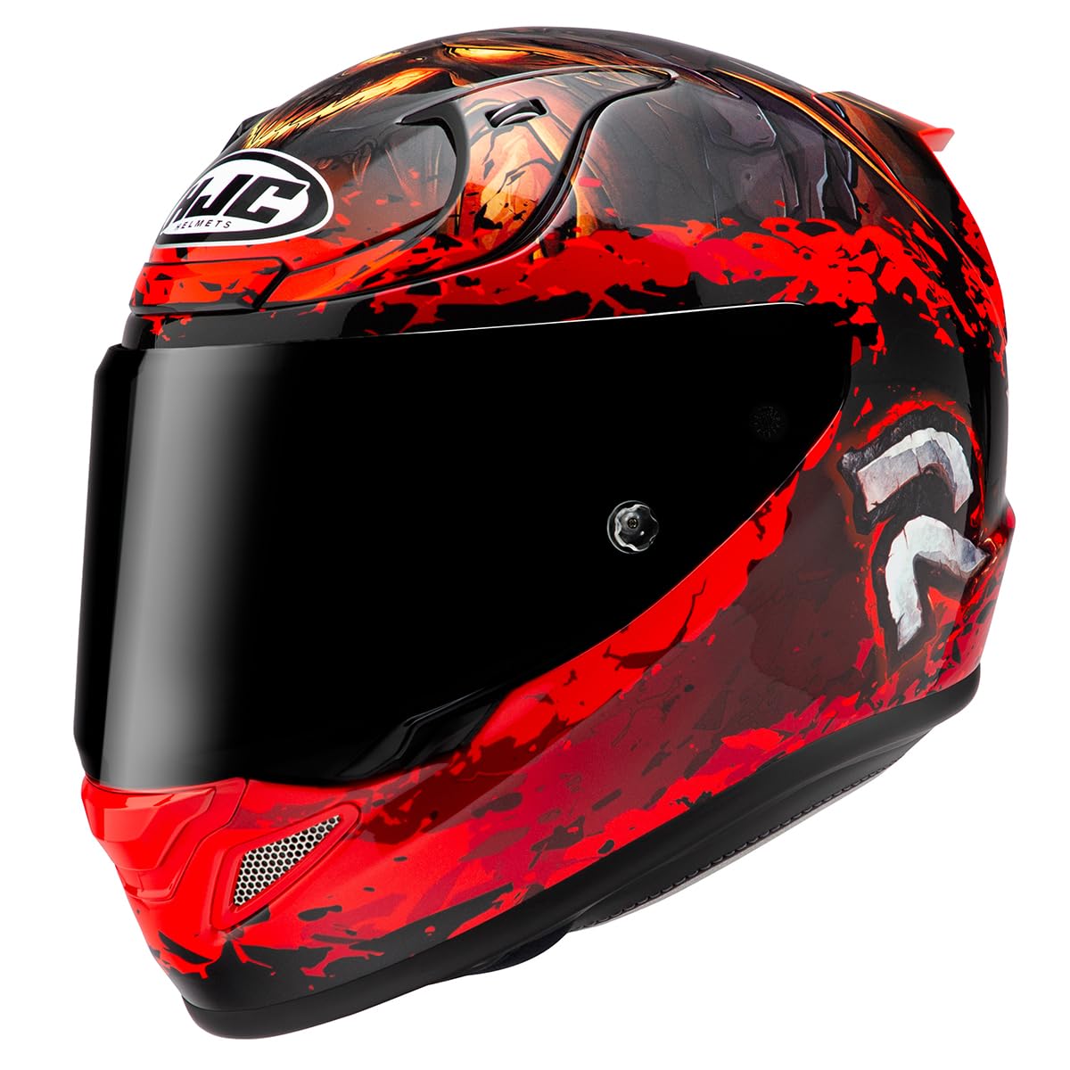HJC, Casco Moto Integrale RPHA 12 DIABLO BLIZZARD MC1, XXL