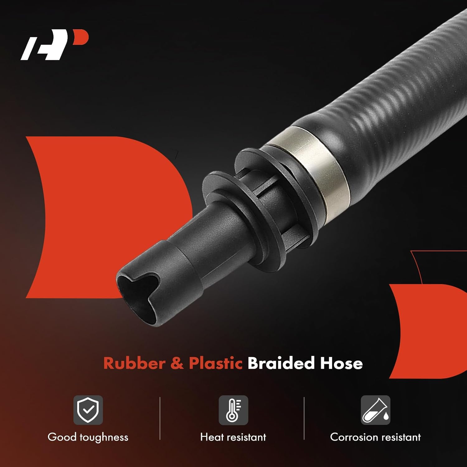 A-Premium Heater Inlet Rear HVAC Heater Hose Pipe Line Assembly Compatible with Volvo C70 2006-2013, C30 2008-2013, S40 2004-2011, V50 2005-2011