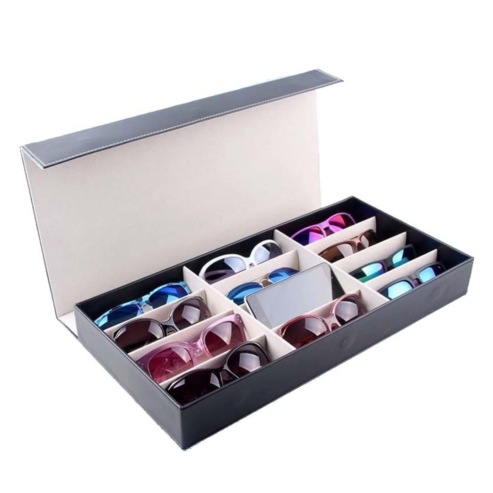 Étagère organiseur pour lunettes et bijoux pour dressing ordonné
