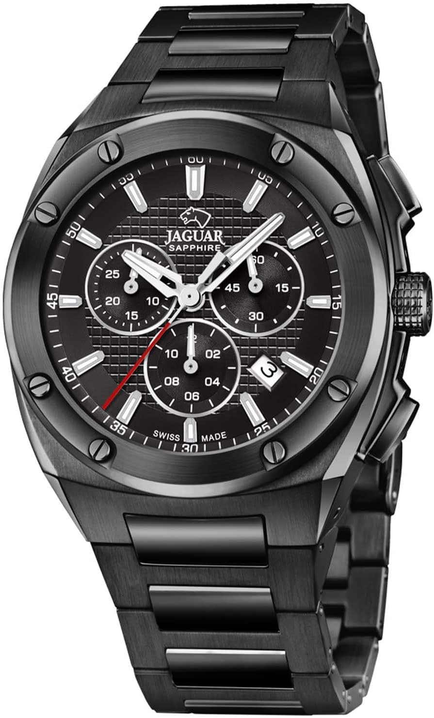 JAGUAR アナログ J992/1、ブラック/ホワイト、ブレスレット, ブラック/ホワイト, ブレスレット Amazonで販売中 JAGUAR アナログ J992/1、ブラック/ホワイト、ブレスレット, ブラック/ホワイト, ブレスレット Amazonで販売中