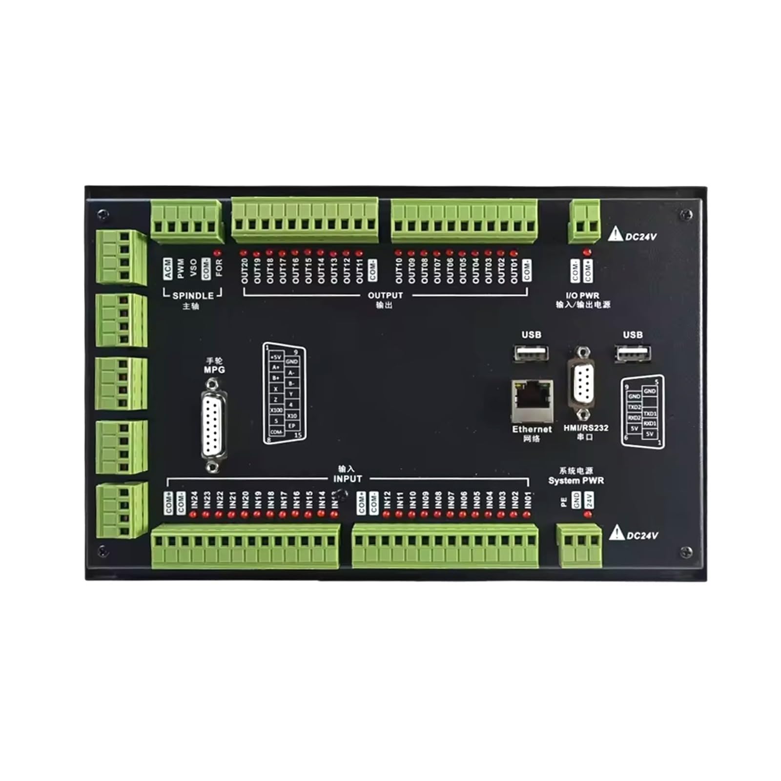 Esperto DDCS Con Controller CNC A 5 Assi Autonomo A 3/4 Tastiera M3K For Router,Movimento di Precisione(M330/DDCS-EXPERT(3 axis))