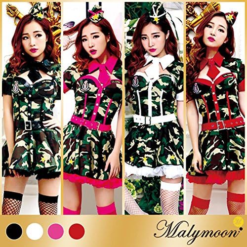 [Malymoon] アーミーレジェンド コスプレ (ピンク S) 詳細画像5