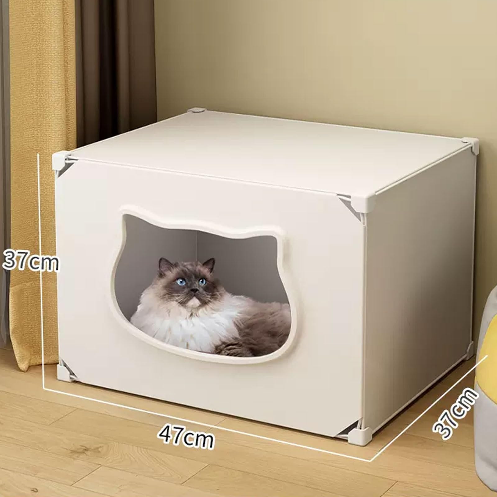Amazon.co.jp: 屋内用猫コンドミニアム - 半閉鎖型ユニバーサル