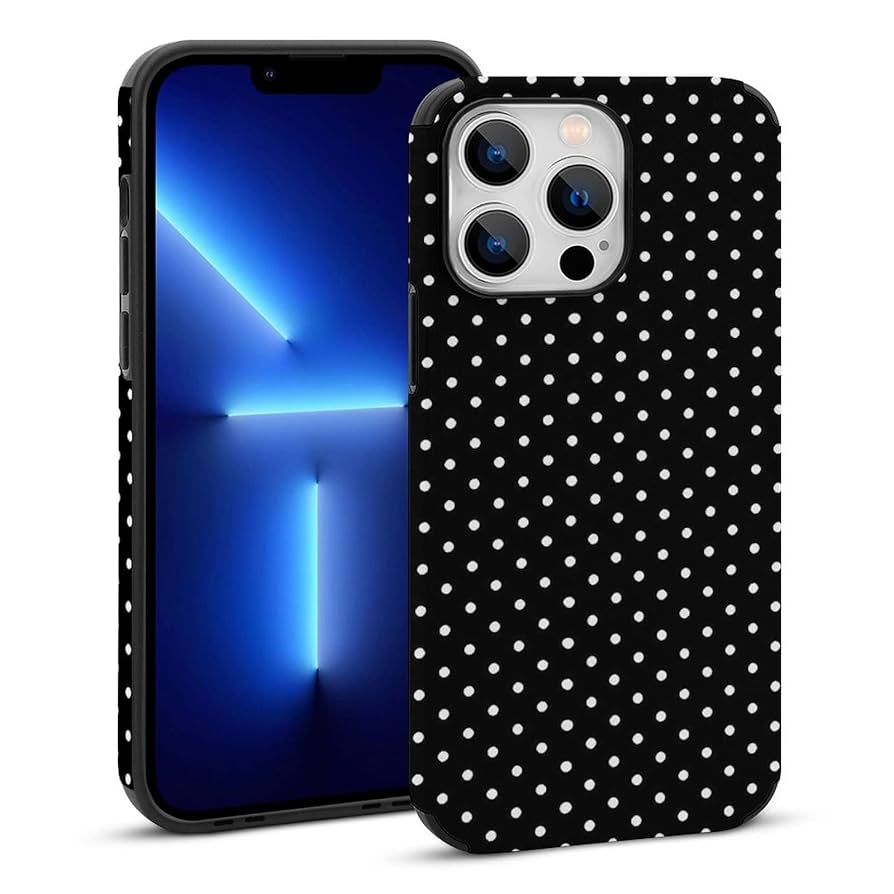 urban Polka Dots スマホケース iPhone13 urban Polka Dots スマホケース iPhone13 White Polka Dots