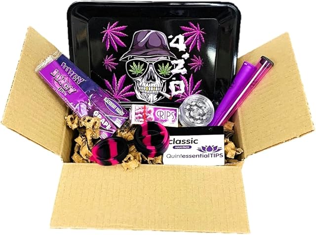 Christmas Rolling Tray Set Plastic Grinder And Holders Juicy Jay rolling paper Wise Skies Rolling Tray Birthday Gift
