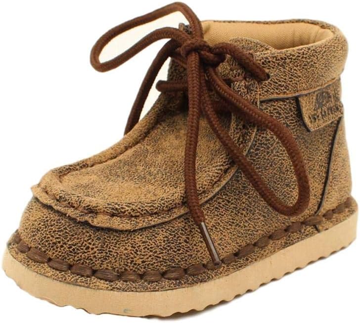 Twister Casual Shoes Boys Aiden Chukka Distressed Brown 446000902