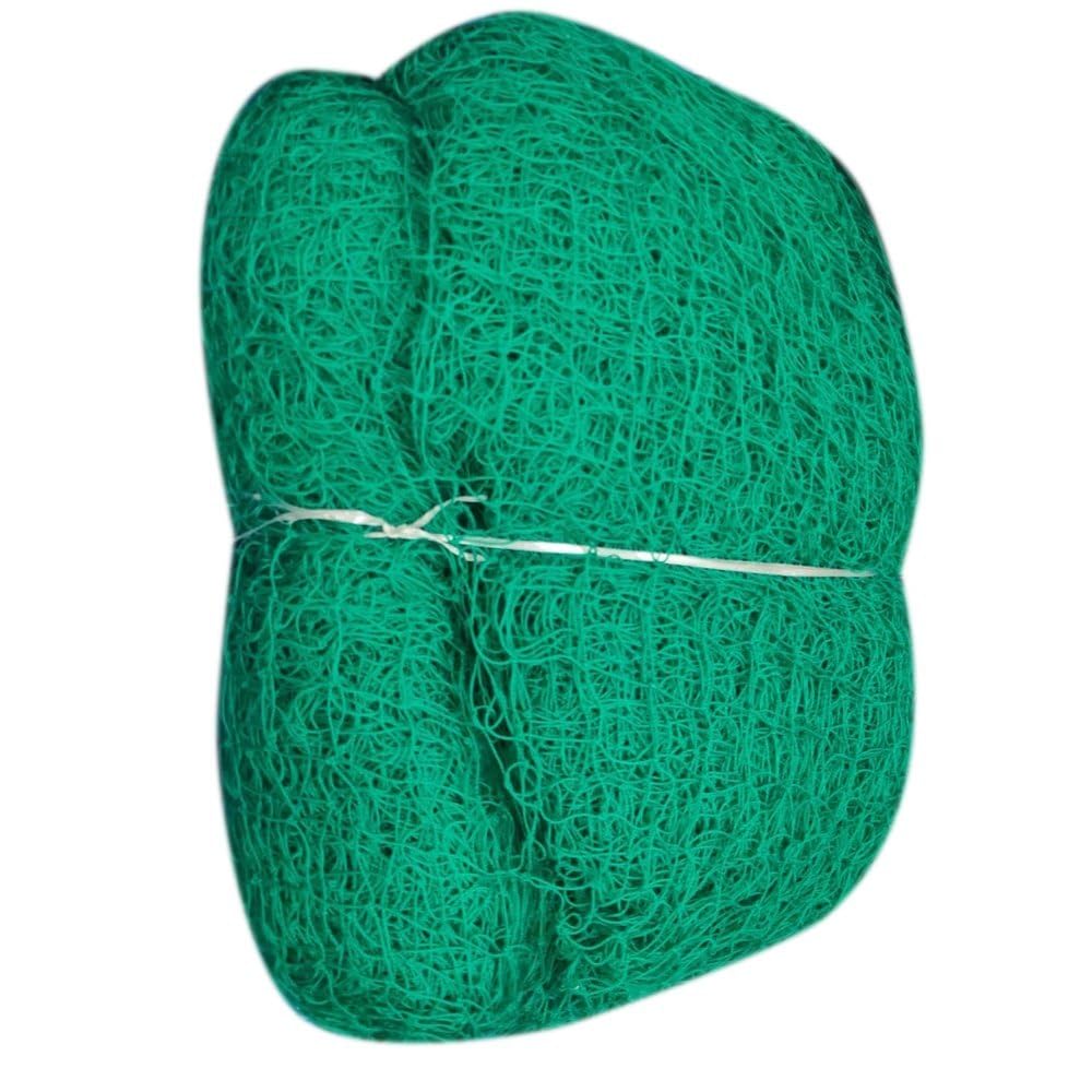 Sports Nets Cricket Batting Practice Net Cage Regular Training Netting for Outdoor Backyard Ground Sports Green Colour (30 * 10 Feet) 3.5 mm