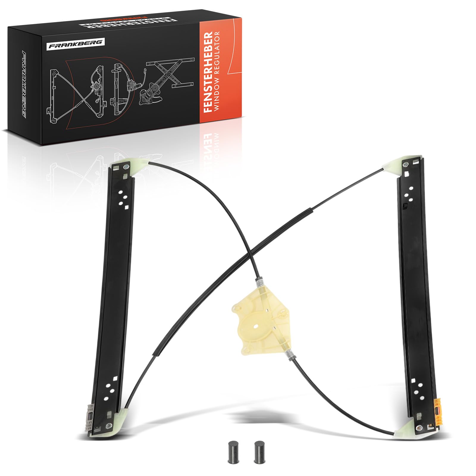 Window Regulator Without Motor Front Left Compatible with Cayenne 955 Touareg 7LA 7L6 7L7 4/5 Door 2002-2010 7L0837461