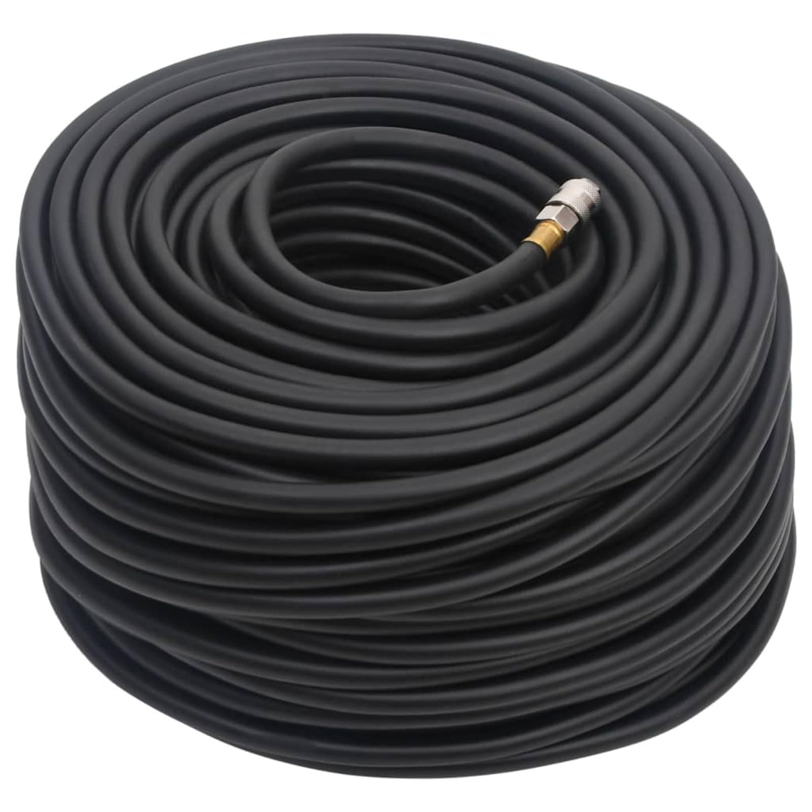 Tubo Aria Ibrido Nero 0,6" 20 m in Gomma e PVC, Tubo Aria Ibrido, Tubo Pneumatico, Tubo Aria Flessibile, Tubo Aria compressa